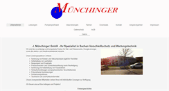 Desktop Screenshot of muenchinger.info